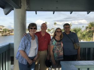 From left: Penny, Joe, Karen and Rick
